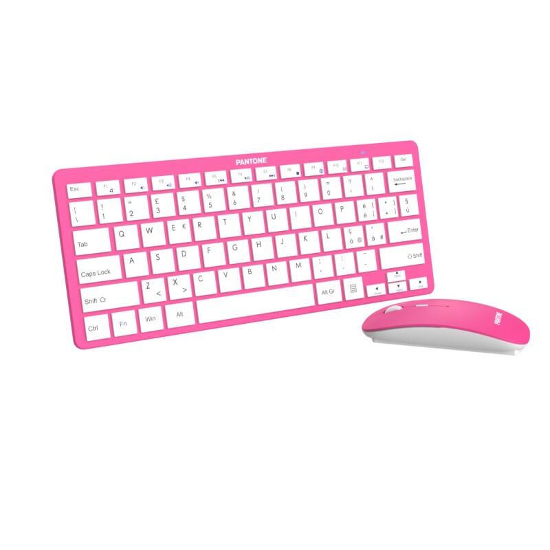 CELLY TASTIERA CON MOUSE PINK